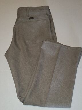 VINTAGE 70/80'S Wrangler Men's Taupe polyester Western Pants
